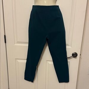 Time and Tru Dark Teal Ankle Pants